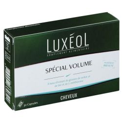 Luxéol Spécial Volume - 30 Gélules Programme de 15 jours - Augmente le volume des cheveux