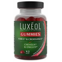 Luxéol Gummies Force & Croissance Cheveux et Ongles - 60 gummies