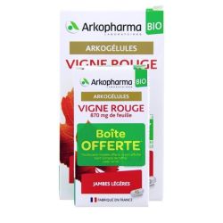 Arkopharma Arkogélules Vigne Rouge Bio - 150 Gélules + 45 Gélules Offertes