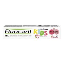 Fluocaril Kids Dentifrice Bi-Fluoré 3-6 Ans 50 ml