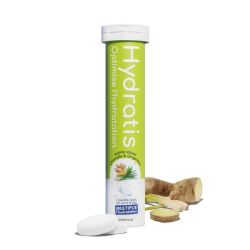 Hydratis Solution d'Hydratation Citronnelle Gingembre - 20 Pastilles Effervescentes