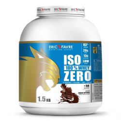 Eric Favre Iso Zero 100% Whey Protéine Choco Intense - 1,5Kg
