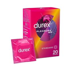 Durex Pleasure Me Préservatifs x20