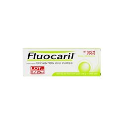 Fluocaril Dentifrice bi-fluoré pâte menthe 2x125ml