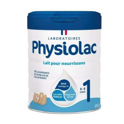 Physiolac 1 Lait pour Nourrissons 1er Âge - 0/6 mois - 800g