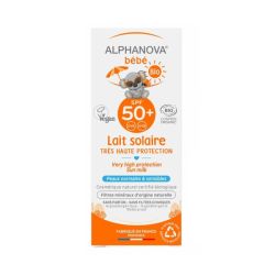Alphanova Crème Solaire Bébé Bio SPF 50+ - 50ml