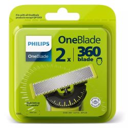 Philips One Blade 360 Lames de Rechange QP420/50 - Lot de 2