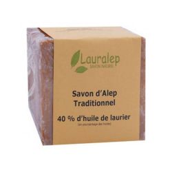 Lauralep Savon d'Alep Traditionnel 40% - 200g