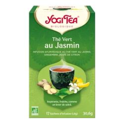 Yogi Tea Infusion Thé Vert au Jasmin Bio - 17 Sachets