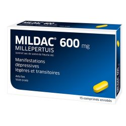 Mildac 600mg - 15 comprimés