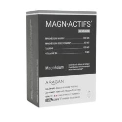 Aragan SynActifs MagnActifs Magnésium - 60 Gélules