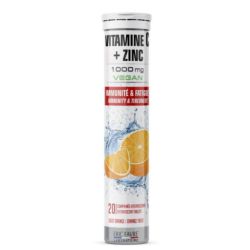 Eric Favre Vitamine C + Zinc Immunité & Fatigue Goût Orange 20 comprimés effervescents