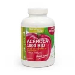 Nat&Form Acérola 1000 Bio - 30 Comprimés