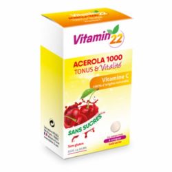 Ineldea Vitamin'22 Acérola 1000 24 comprimés à croquer
