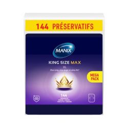 Manix King Size Max - 144 préservatifs grande taille