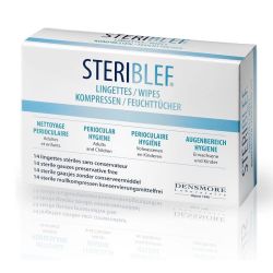 Densmore Steriblef Lingette Stérile Hygiène Périoculaire - 14 Lingettes