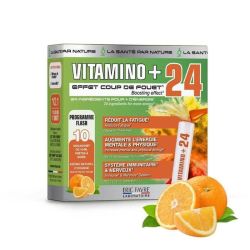 Eric Favre Vitamino + 24 Effet Coup De Fouet - 10 Unicadoses de 10ml