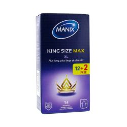 Manix King Size Max - 14 préservatifs grande taille