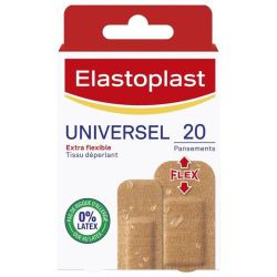 Elastoplast 20 pansements Tissu - 2 formats