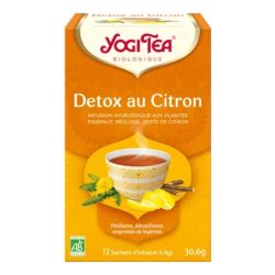 Yogi Tea Infusion Détox au Citron Bio - 17 Sachets