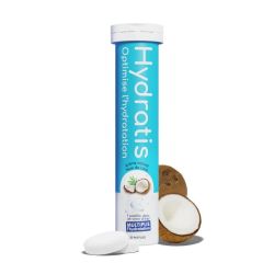 Hydratis Solution d'Hydratation Noix de Coco - 20 Pastilles Effervescentes