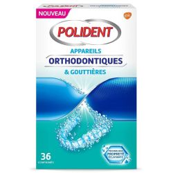 Polident Appareils Orthodontiques et Gouttières - 36 comprimés