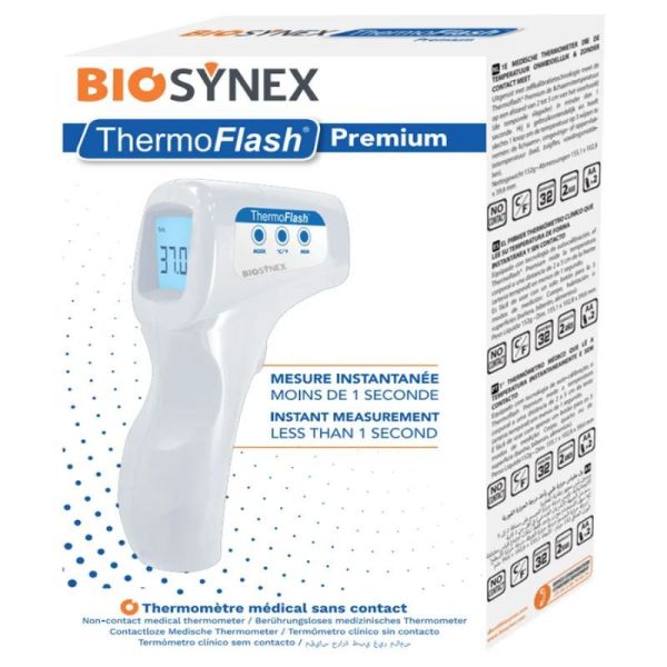 Biosynex ThermoFlash Premium Thermomètre Sans Contact