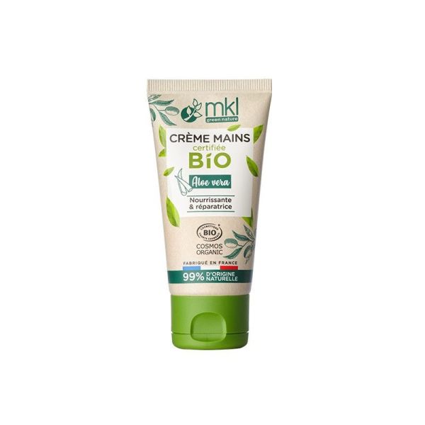 MKL Green Nature Crème Mains Aloe Vera Bio - 50ml